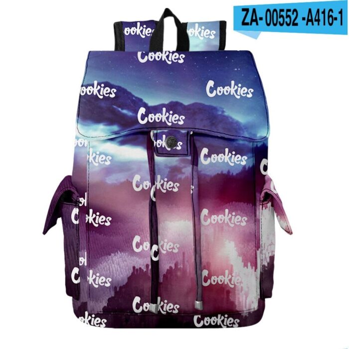 3D Men Women Cookies Backpack Unisex Drawstring Oxford Waterproof Travelling Hiking Mountaineering Climbing Bicycle Backpack 66759796 9762 49e5 8ab5 6b862d4c53f4