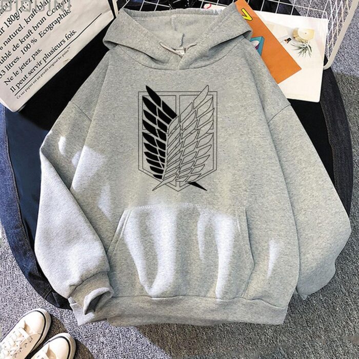 Attack on Titan Hoodies Unisex Male Female Print Shingeki No Kyojin Anime Clothes Loose Casual Streetwears 864d2342 0f22 4398 a44b 7d82695b4602