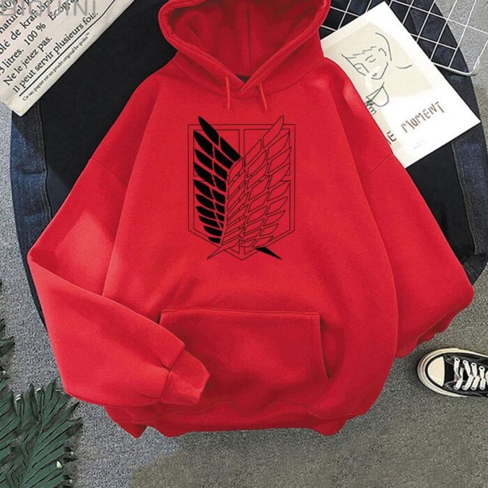 Attack on Titan Hoodies Unisex Male Female Print Shingeki No Kyojin Anime Clothes Loose Casual Streetwears d0b7b950 88c1 4e14 9d8f 8b3217471a5f