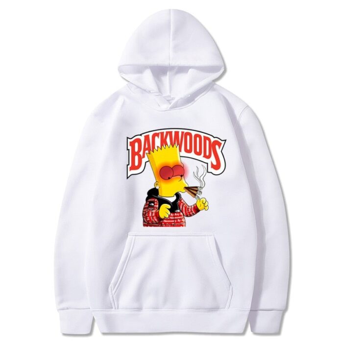 Fashion brand Backwoods men s and women s fleece hoodie thickened warm sportswear sportswear hooded sportswear