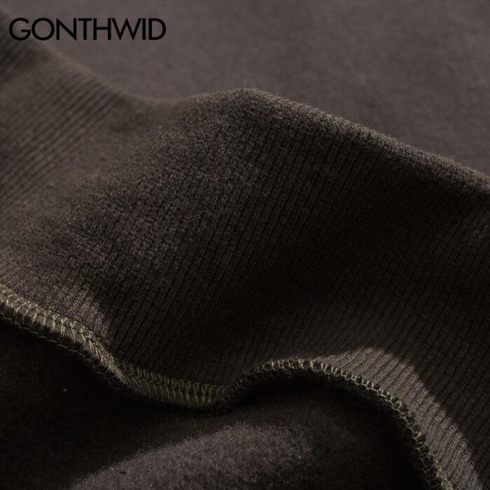 GONTHWID Zipper Pocket Smile Face Patchwork Fleece Hoodies Sweatshirts Streetwear Mens Hip Hop Casual Pullover Hooded d728c3e3 9d50 489a a157 f9959b15ad16