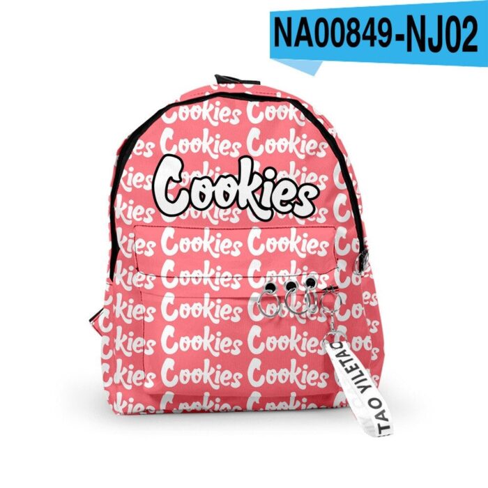Luxury Popular Notebook Backpacks School Bags Cookies 3D Oxford Waterproof Key Chain Accessories Boys Girls Cute